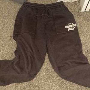 white fox Offstage Sweatpants Shadow